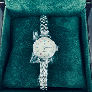 [새상품] 로즈몽 RS#45 탄생석 메탈 여성시계 / 스위스 쿼츠 고급 주얼리 워치