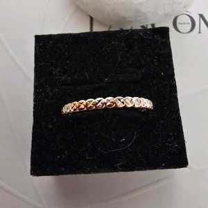 18k핑크골드 미니 가는반지