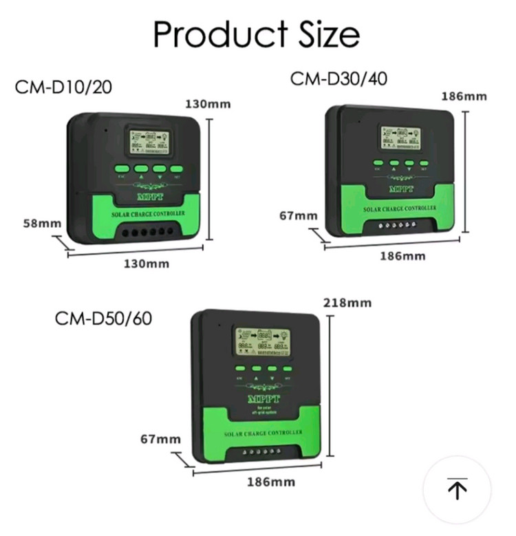 MPPT 태양광 충전 컨트롤러 60A WIFI 이미지
