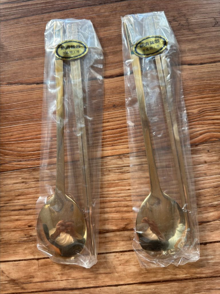 이봉주 중요무형문화재 77호 방짜유기 수저세트 2벌 이미지