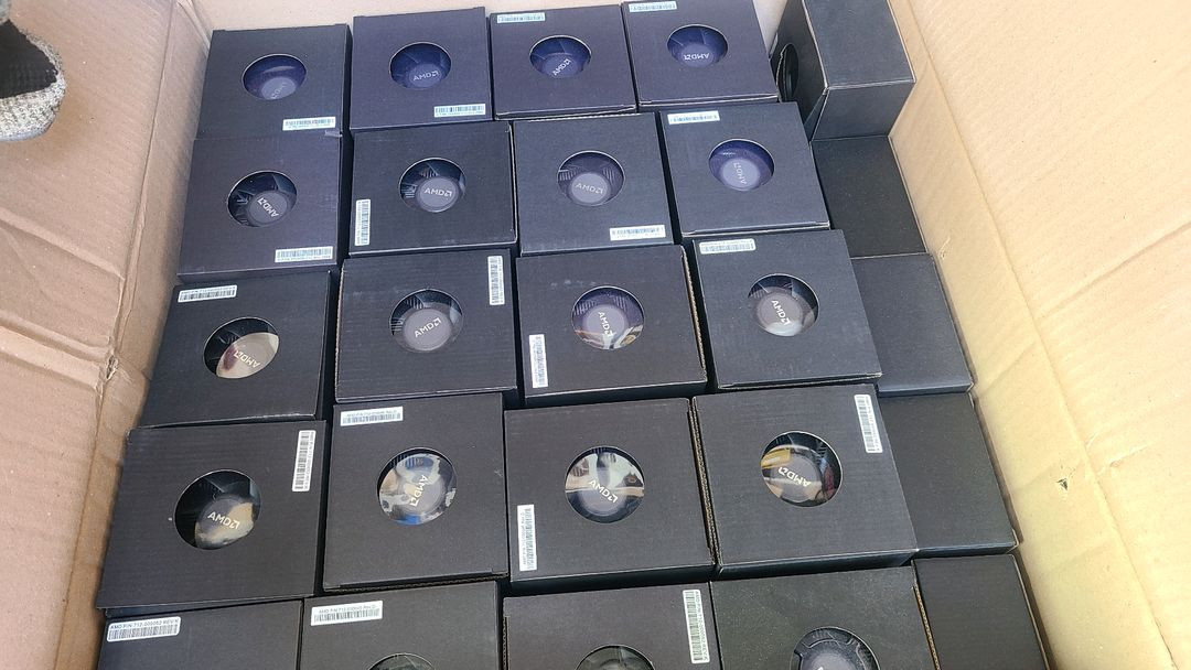 AMD 정품 CPU 쿨러 일괄 판매 (총 80개)--0