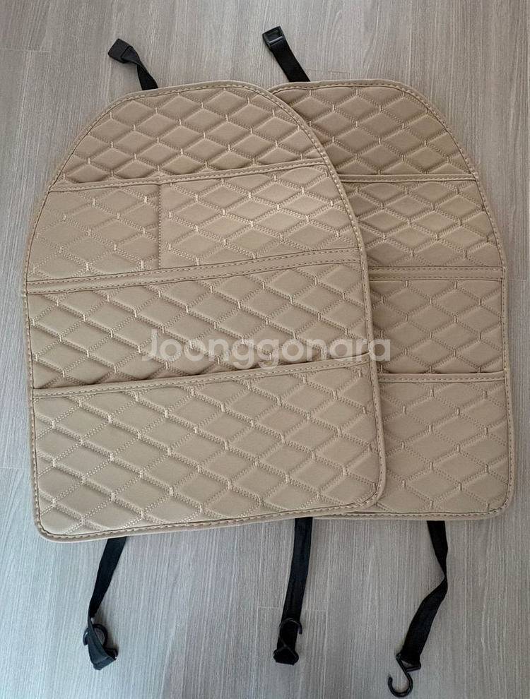 차팡 킥매트 포켓형 차량용 시트백커버--0