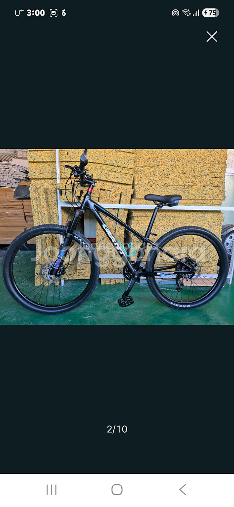 자이언트 타론3 검정색 MTB 자전거--1