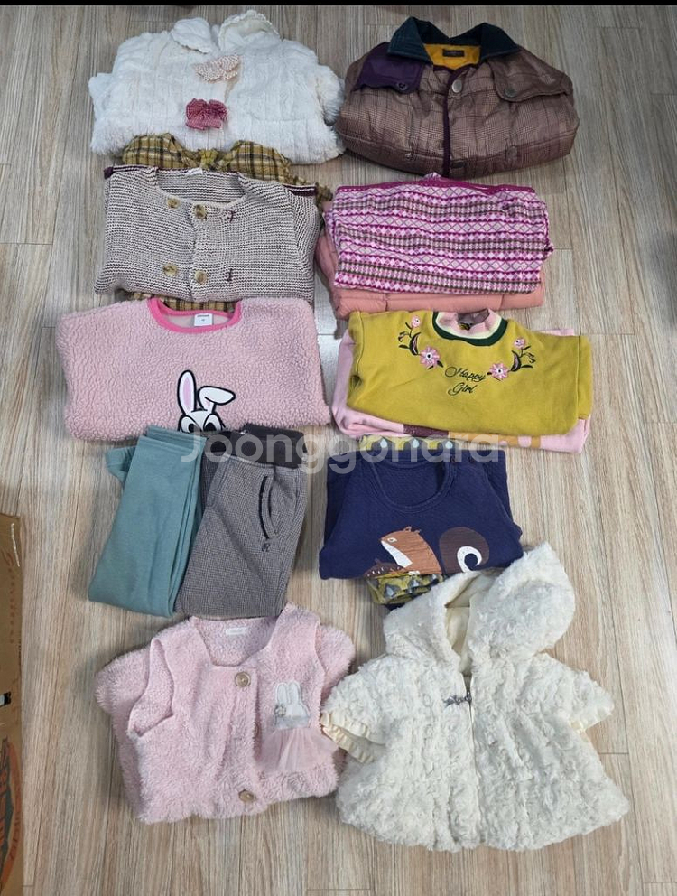 택포)여아옷 겨울옷 110사이즈 일괄 2--0