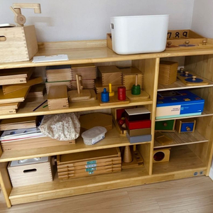 유아 친환경 원목 교구장/ 삼성교구장 이미지