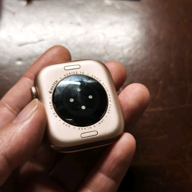 애플워치 10 GPS 46mm 로즈골드--2