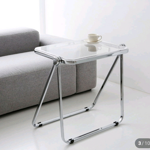 모듈형 투명 아크릴 카페테이블