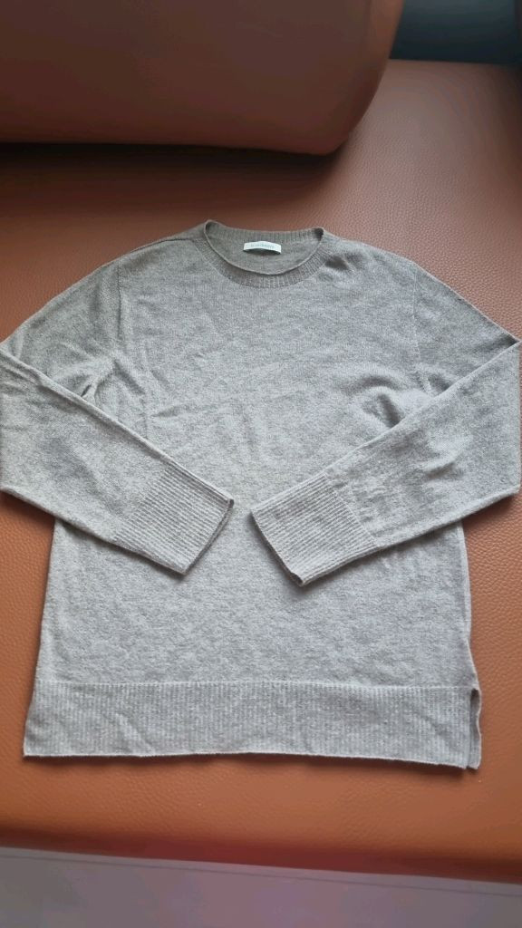 캐시미어 니트 55~77미착용.무료배송 아이보리.베이지--0