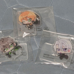 리레볼루션 일러스타페스 아크릴 스탠드 제미니,오뉴,리온 판매(배경X)