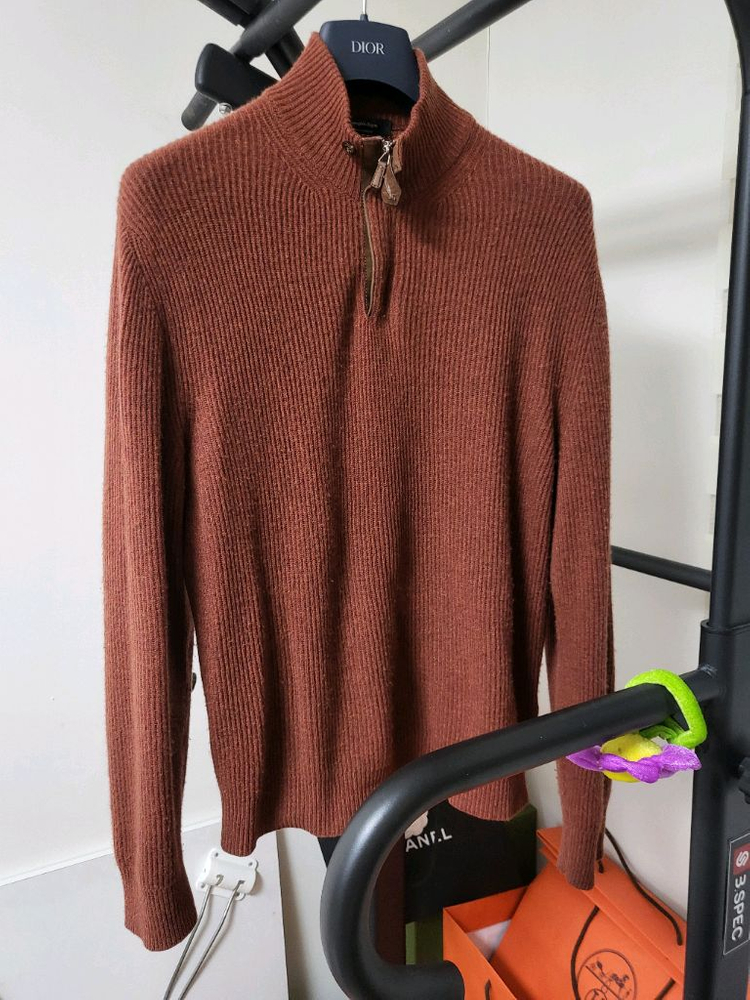 에르메네질도 제냐 신형 캐시미어 니트집업--0