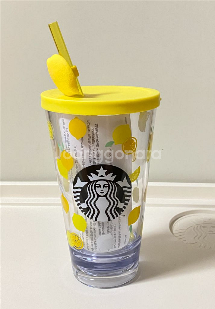 스타벅스 레몬 스플래시 텀블러 591ml--0