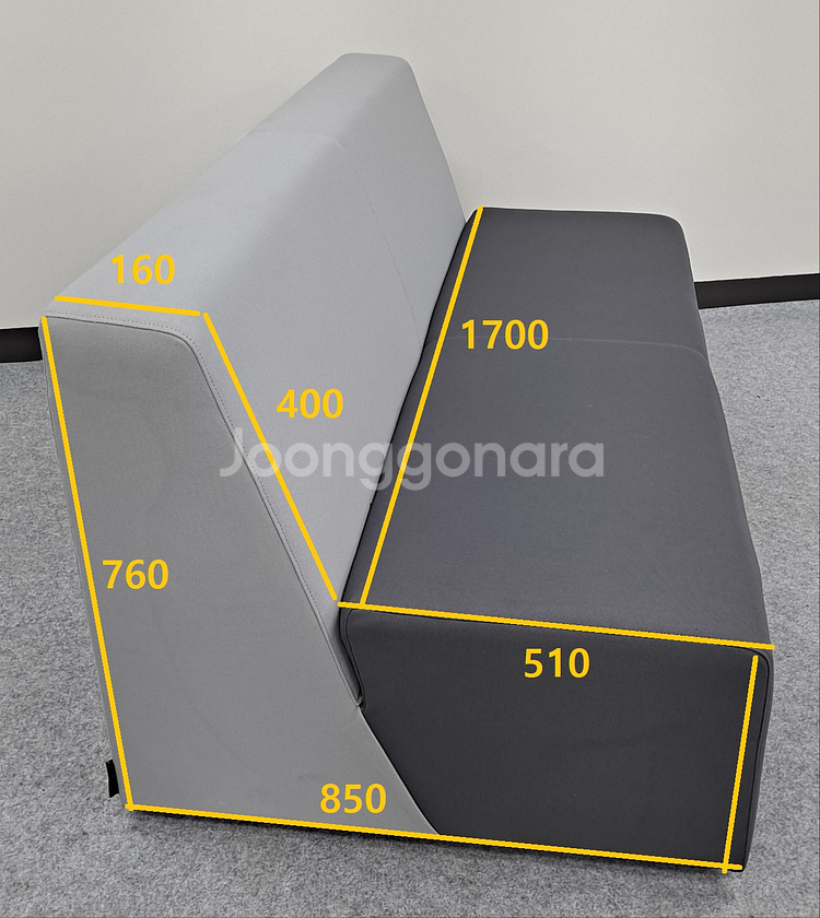 스틸케이스 턴스톤 캠프파이어 빅 라운지 의자--5