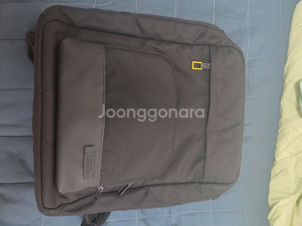 내셔널지오그래픽 검정 가방--0