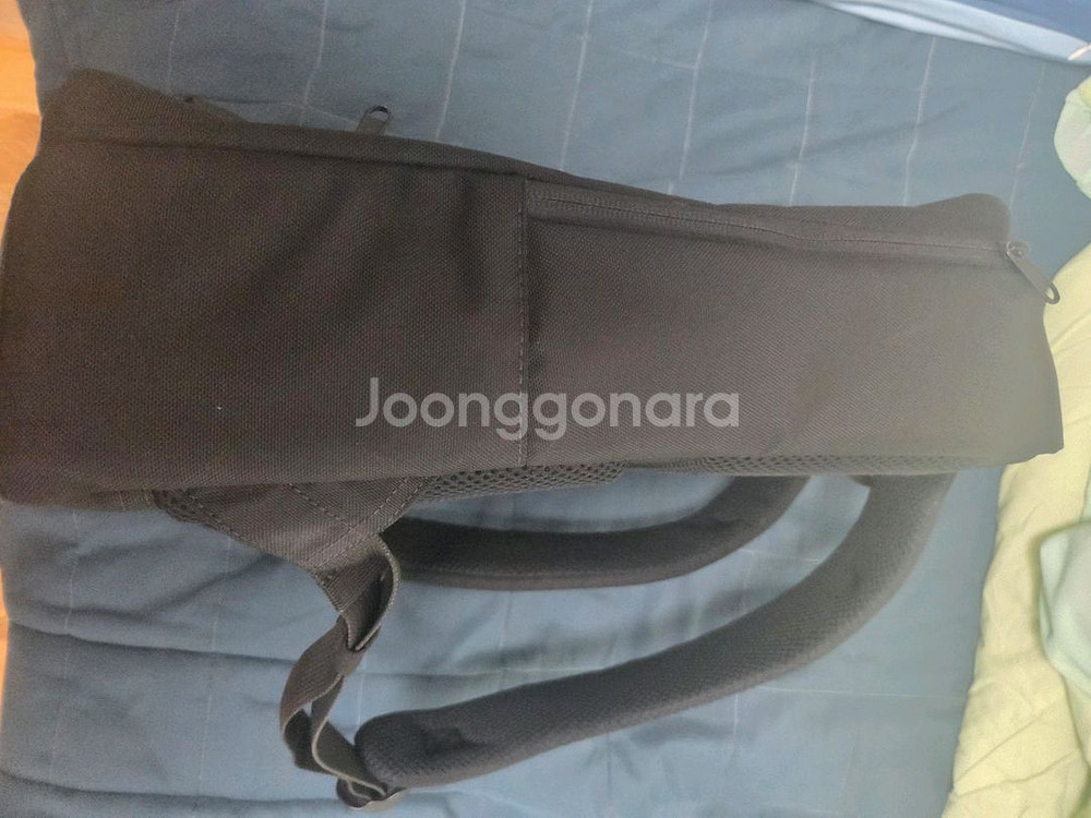 내셔널지오그래픽 검정 가방--1