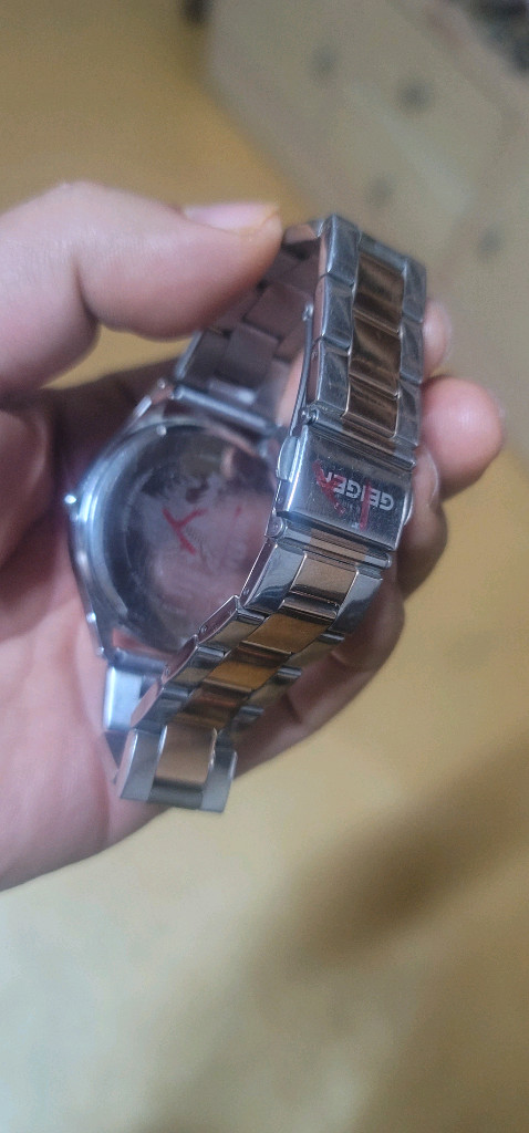 당x[일괄판매] 가이거(GEIGER) 정품 커플 시계 (상태 최상) 고가 라인 문페이즈--1