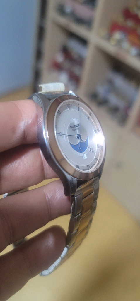 당x[일괄판매] 가이거(GEIGER) 정품 커플 시계 (상태 최상) 고가 라인 문페이즈--6