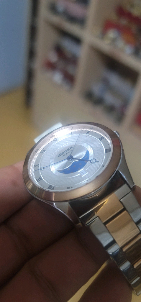 당x[일괄판매] 가이거(GEIGER) 정품 커플 시계 (상태 최상) 고가 라인 문페이즈--7