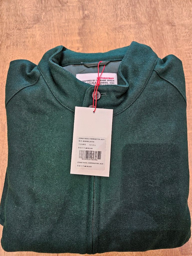 버스데이슈트 모직자켓 100사이즈 새것--0