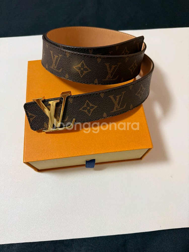 루이비통 남자 가죽 밴드--0