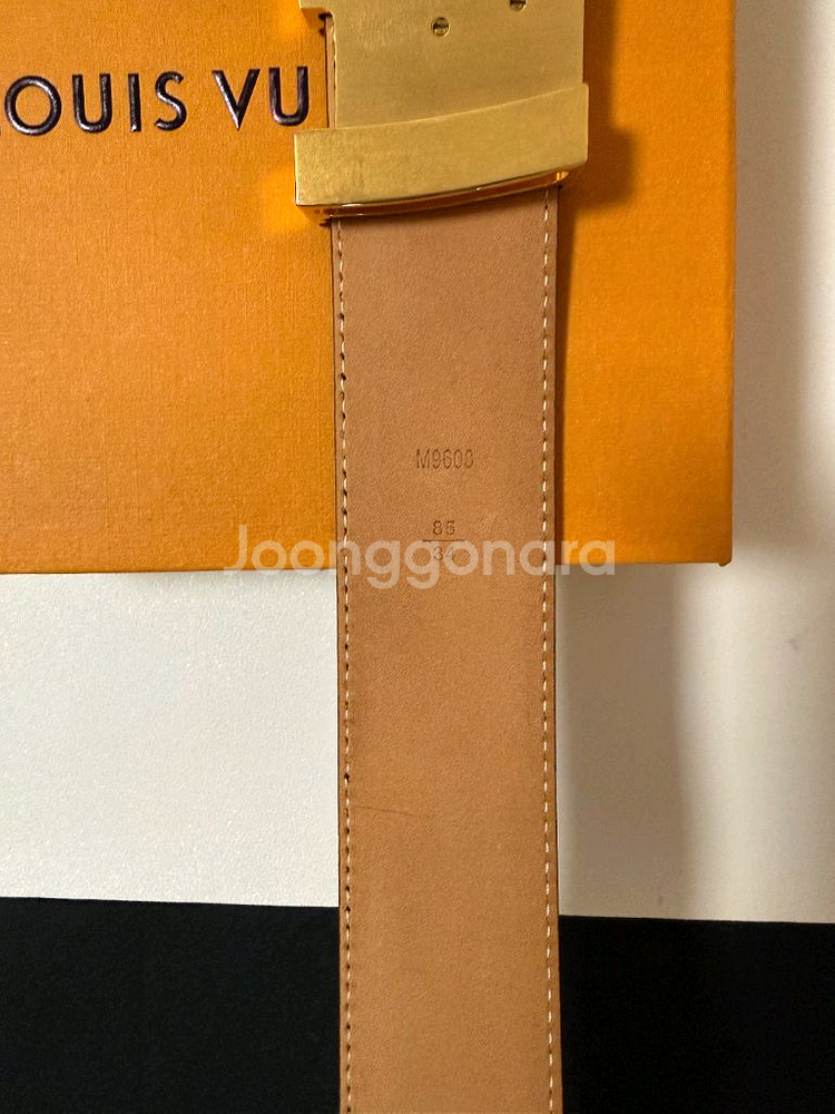 루이비통 남자 가죽 밴드--2