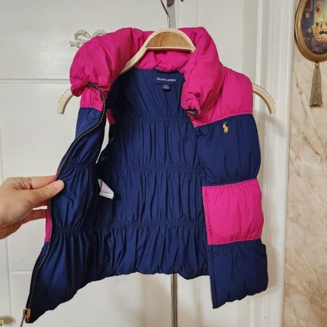 120호 (6X) 폴로 키즈 덕다운 패딩 조끼 / 랄프로렌 점퍼 키즈 유아 닥스 빈폴 오리털--2
