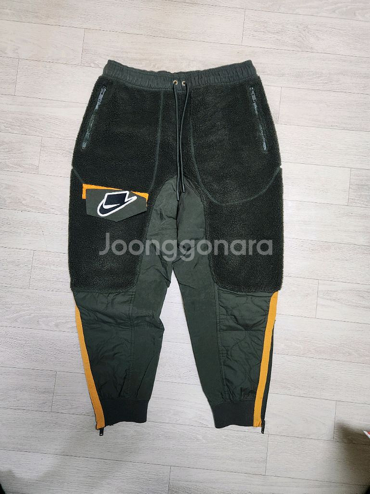 나이키 세르파 양털 조거 팬츠 세콰이어 그린 L사이즈 팔아요--0