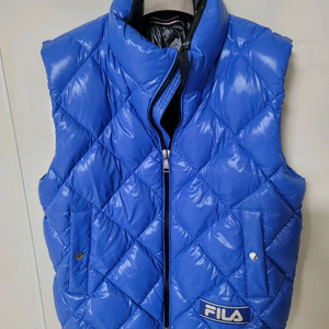휠라 퀄팅 구스다운 패딩조끼 105사이즈 거의새옷