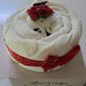 바람의나라 20주년 수건 케잌