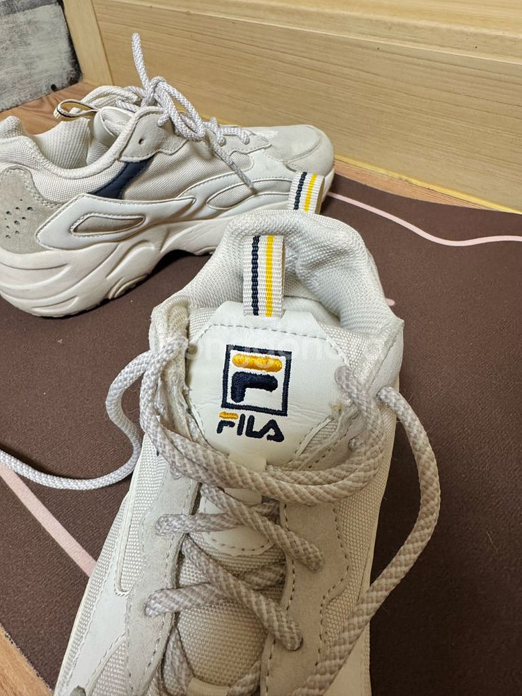 휠라 레이 트레이서 운동화 옐로우 230--5