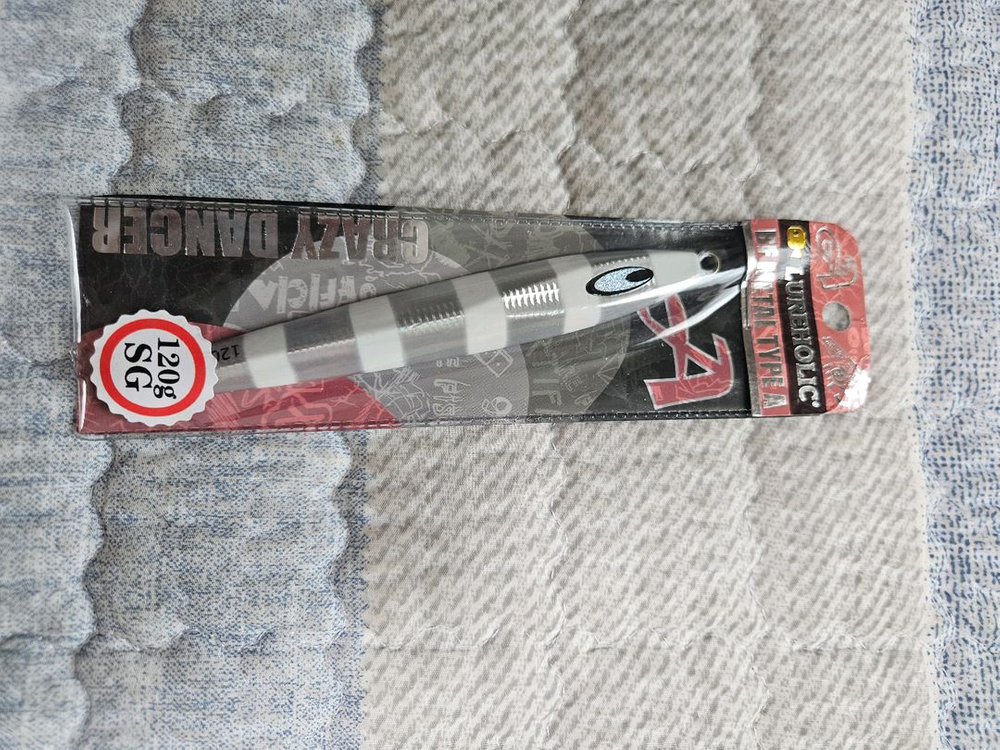 루어홀릭 크레이지 댄서 메탈지그 120g 새상품 이미지