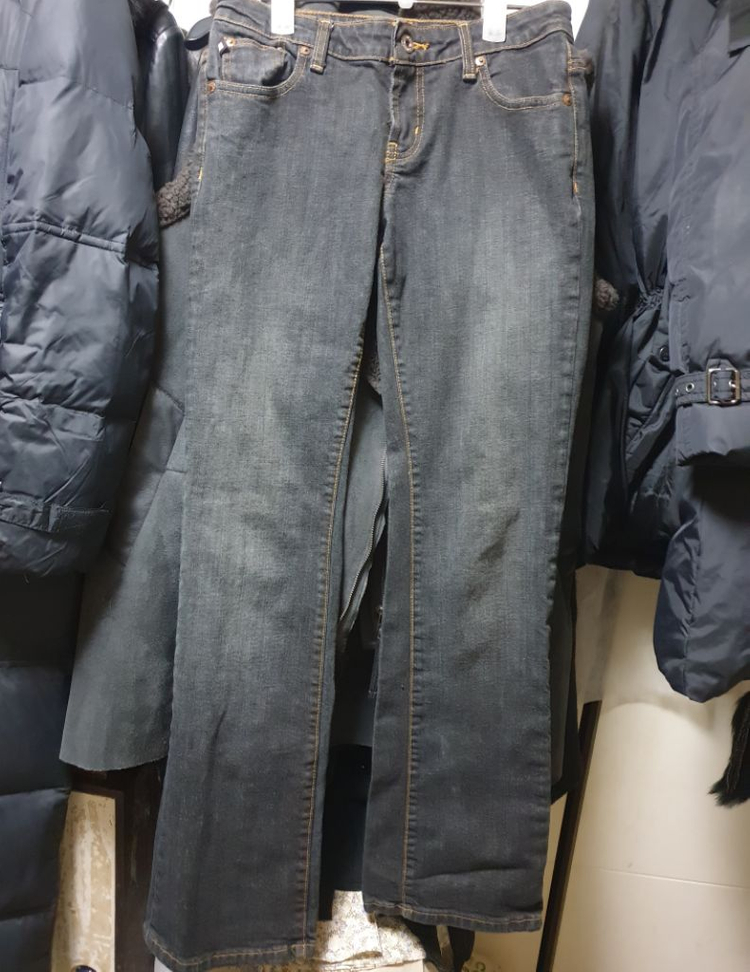 폴로 랄프로렌 블랙 진 부츠컷 청바지 25~26 이미지