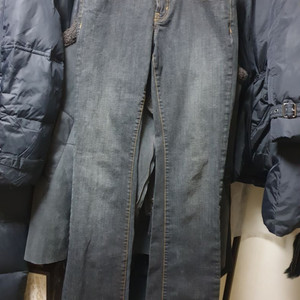 폴로 랄프로렌 블랙 진 부츠컷 청바지 25~26