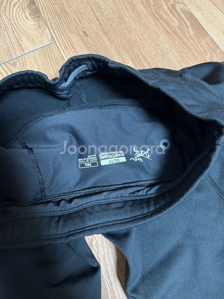 아크테릭스 여성 러닝용 팬츠XS 블랙(기모)--6