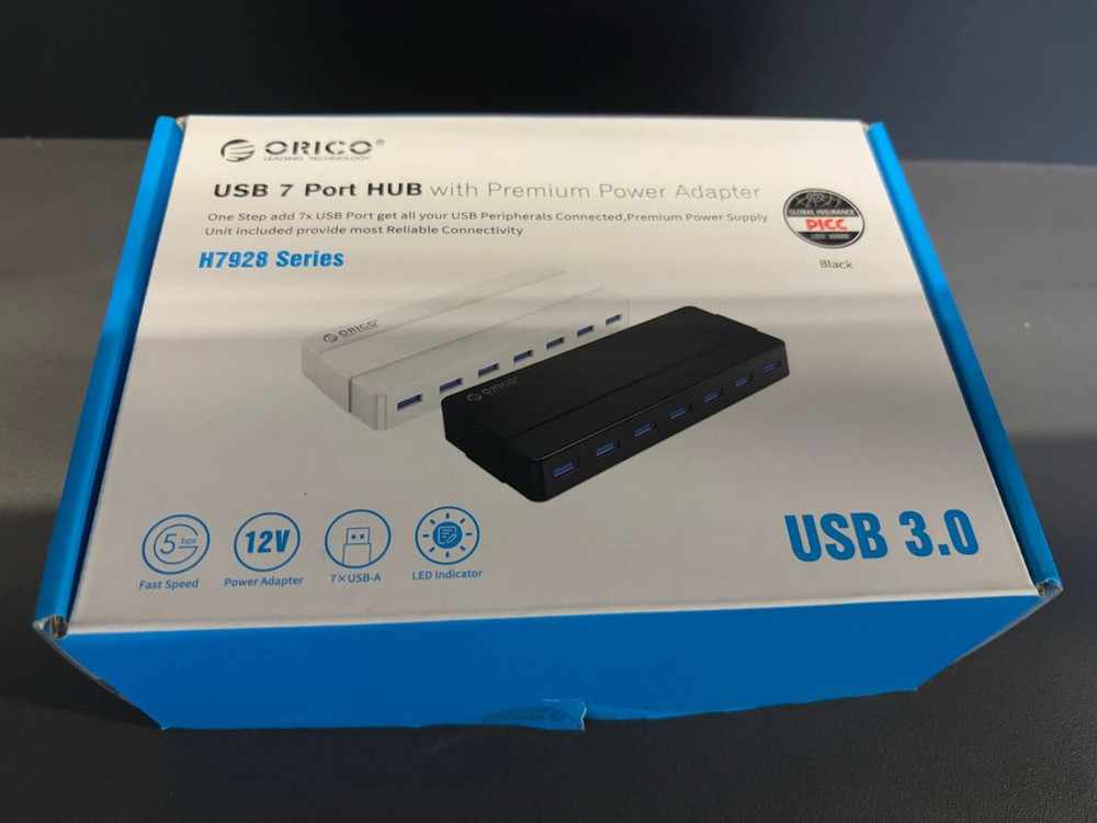 오리코 7포트 USB 3.0 허브 H7928-U3--0
