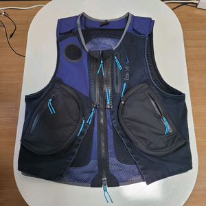 나이키 ISPA 조끼 XL 블랙/블루