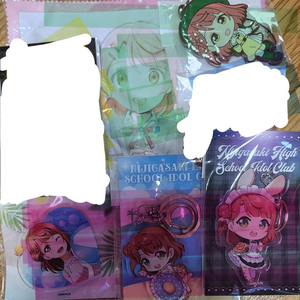 러브라이브 니지가사키 우에하라 아유무 굿즈 판매 이미지