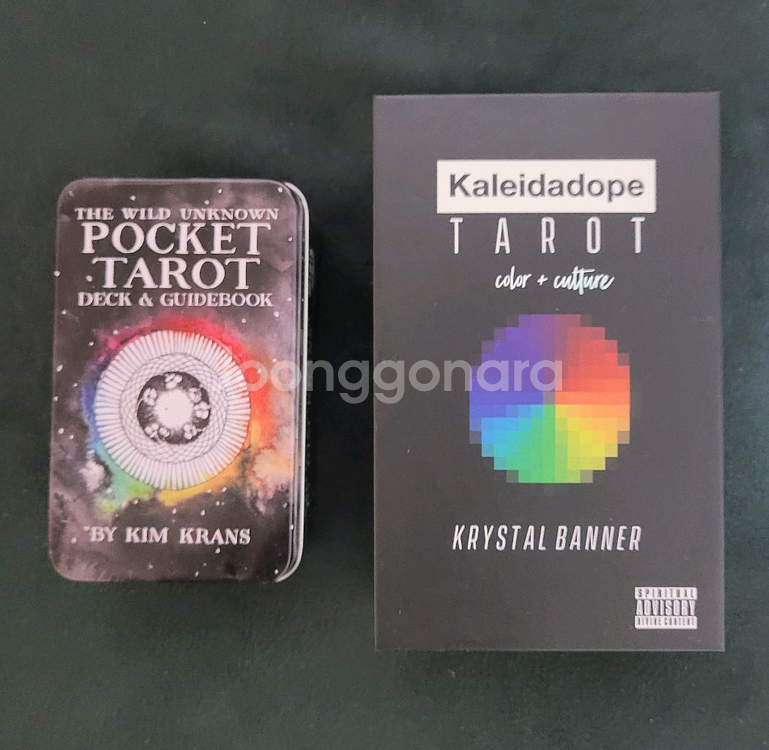 하자) 칼라이다도프, 와일드언노운 포켓. 타로카드--0