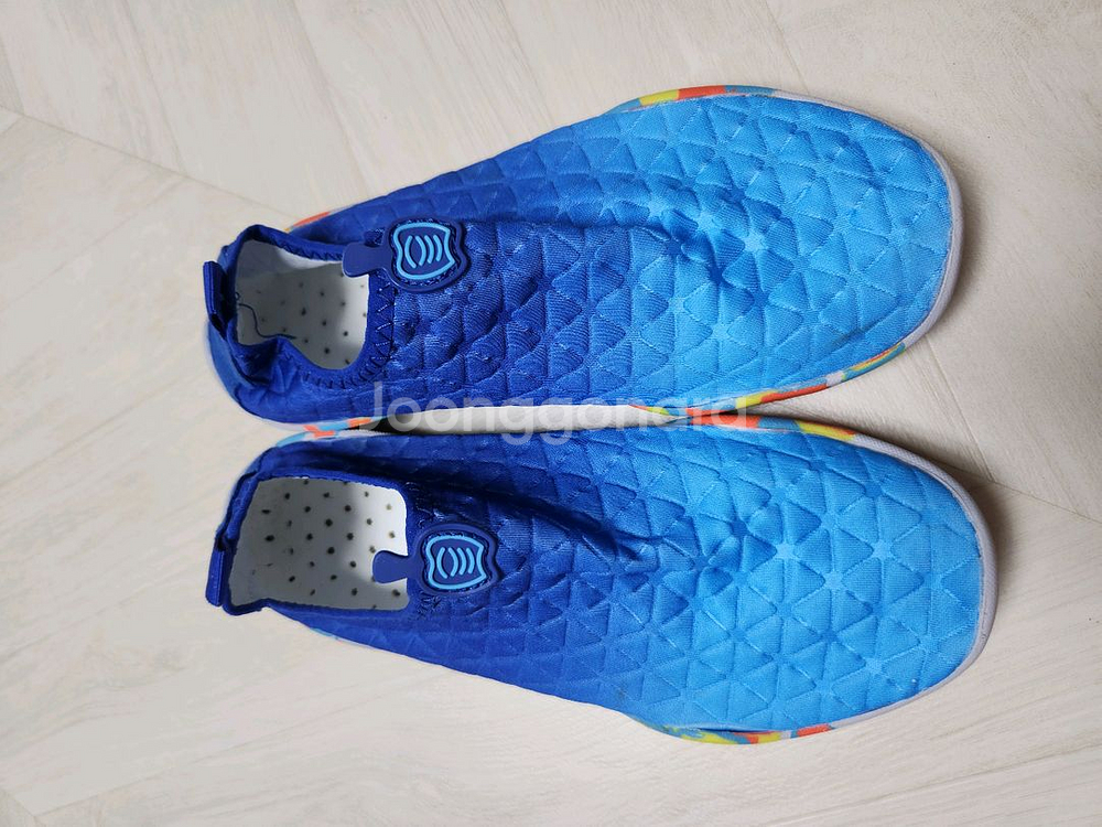 파란색 아쿠아 슈즈 245, 미끄럼방지--0