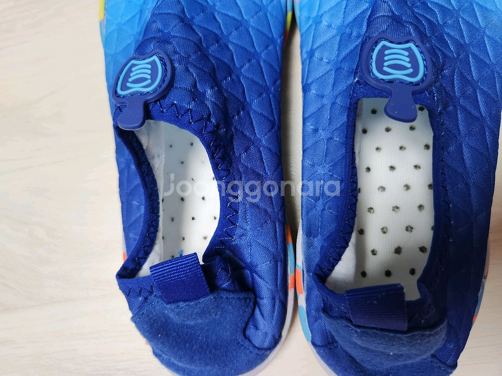 파란색 아쿠아 슈즈 245, 미끄럼방지--4