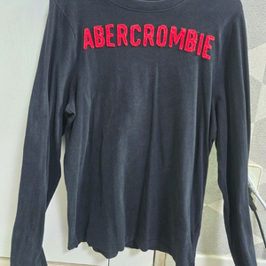 아베크롬비 로고 긴팔 티셔츠