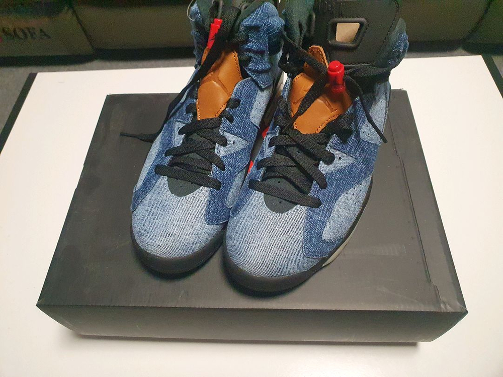 에어조던6 레트로 데님 블루(260)--0