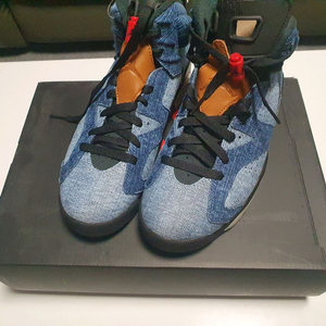 에어조던6 레트로 데님 블루(260)