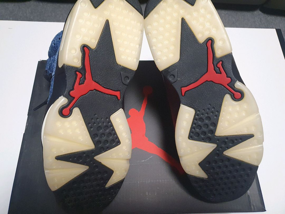 에어조던6 레트로 데님 블루(260)--1