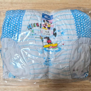 (새상품)디즈니 미키마우스 남아 팬티 70호(애기속옷,애기팬티)