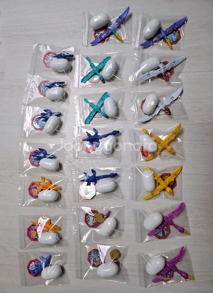 공룡메카드ㅡ개별판매 (타이니소어 + 알 + 카드)--5