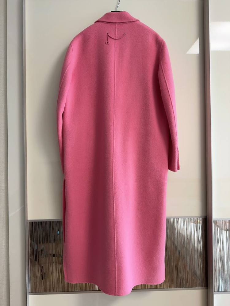 럭키슈에뜨 코트 울 핸드메이드 더블 롱 (새상품, 36사이즈)--2