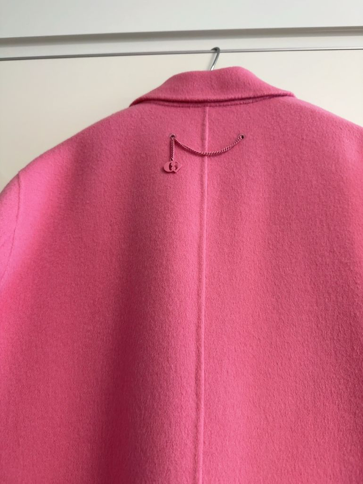 럭키슈에뜨 코트 울 핸드메이드 더블 롱 (새상품, 36사이즈)--3