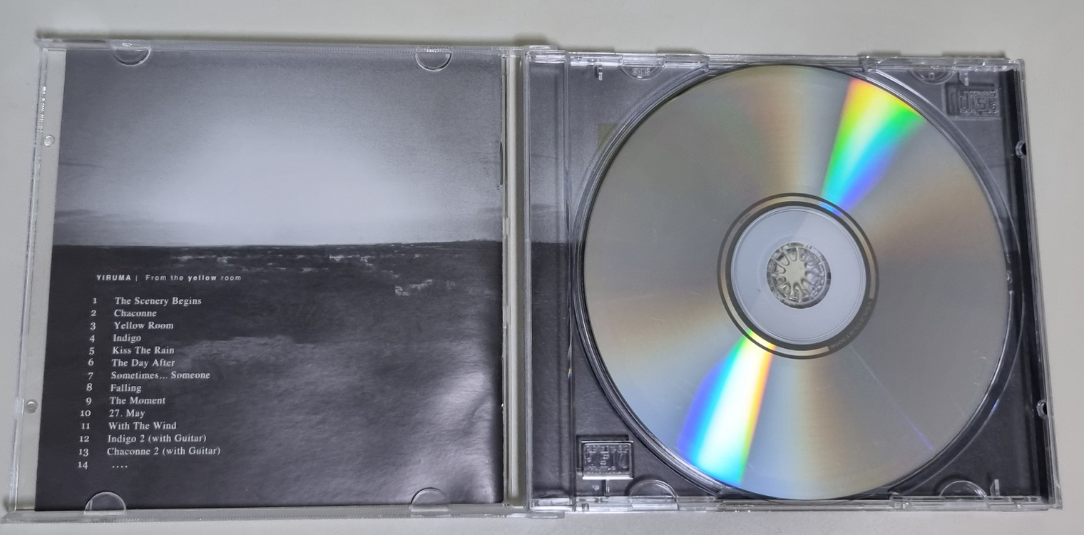 이루마 From the yellow room CD 이미지