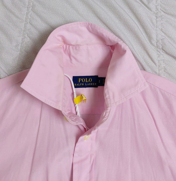 폴로랄프로렌 셔츠원피스 2사이즈55 핑크분홍원피스--6