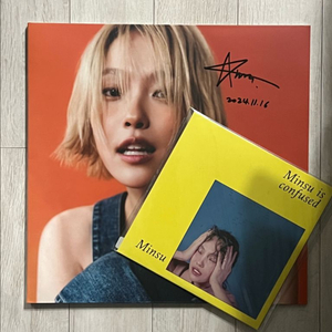 민수 (Minsu) - 민수는혼란스럽다 / XXlove 7인치, Me, stranger 블루컬러 한정싸인반 LP 이미지